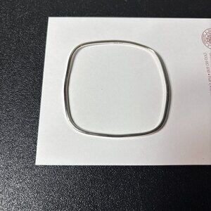 Sterling Silver 925 Square Bracelet